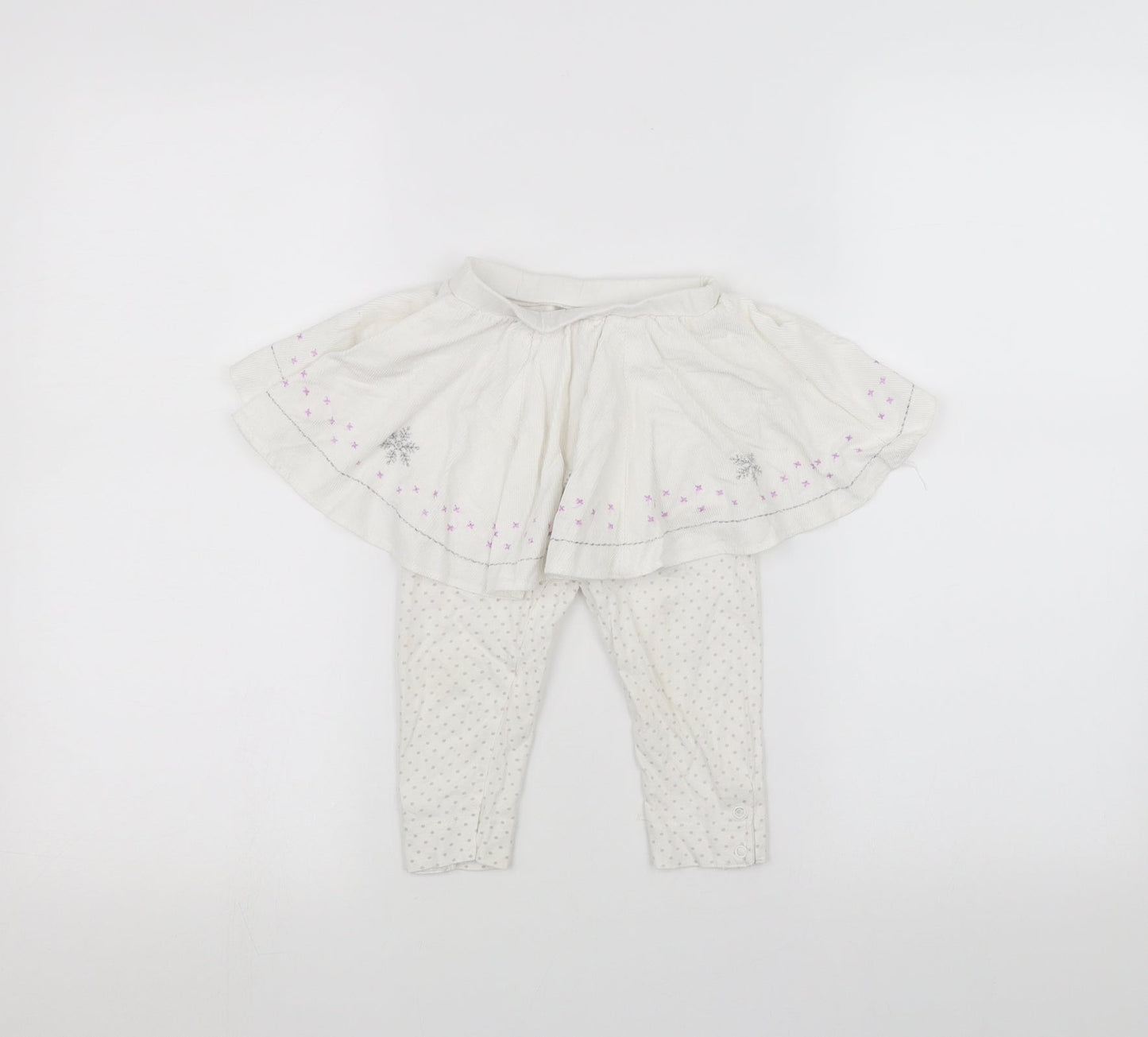 Cutey Couture Baby White   Babygrow One-Piece Size 18 Months