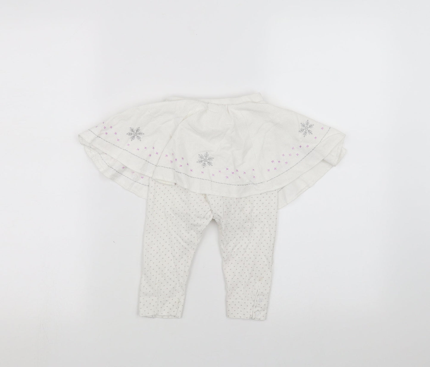 Cutey Couture Baby White   Babygrow One-Piece Size 18 Months