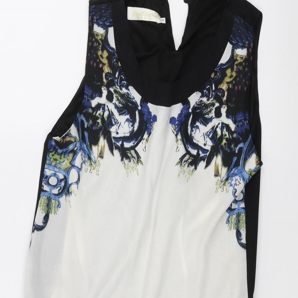 Liang Ying Womens Black   A-Line  Size S