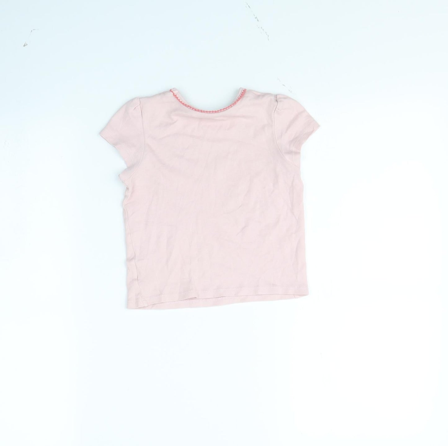 Mini Club Girls Pink   Basic T-Shirt Size 3 Years  - Flamingo