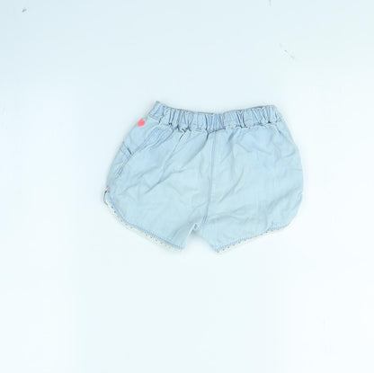 TU Girls Blue   Cut-Off Shorts Size 2 Years