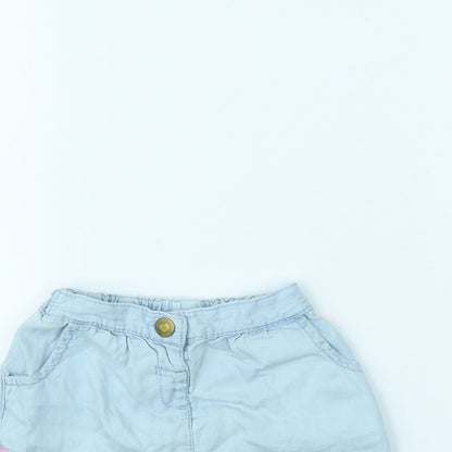 TU Girls Blue   Cut-Off Shorts Size 2 Years