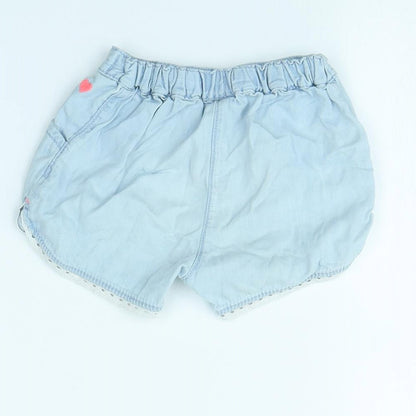 TU Girls Blue   Cut-Off Shorts Size 2 Years