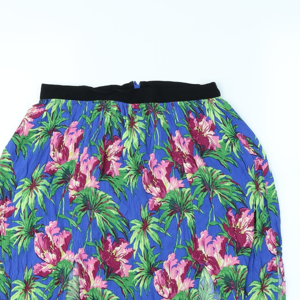 Womens UK Size 8 Topshop Flare  Skirt
