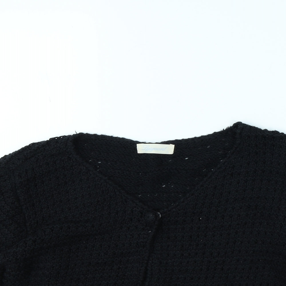 Womens UK Size S Preworn Black Jacket