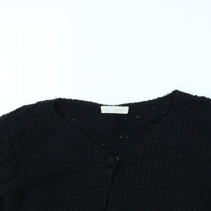 Womens UK Size S Preworn Black Jacket