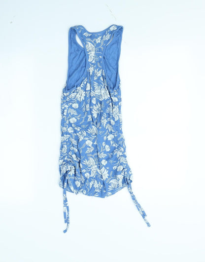 Womens UK Size 8 NEXT Blue Basic T-Shirt