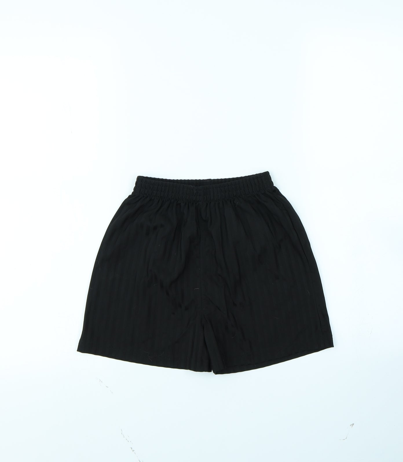 pep & co Boys Black   Sweat Shorts Size 7 Years