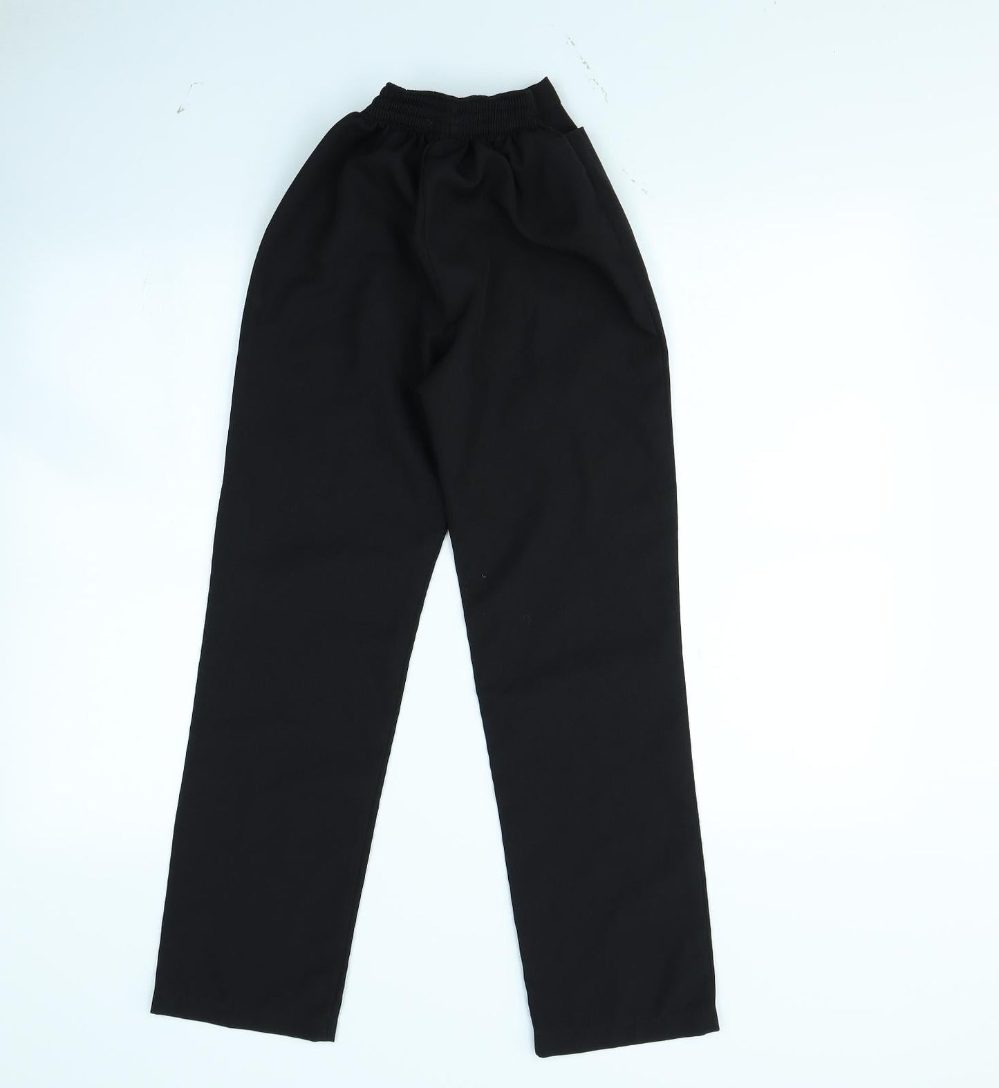 Preworn Boys Black   Dress Pants Trousers Size 12 Years