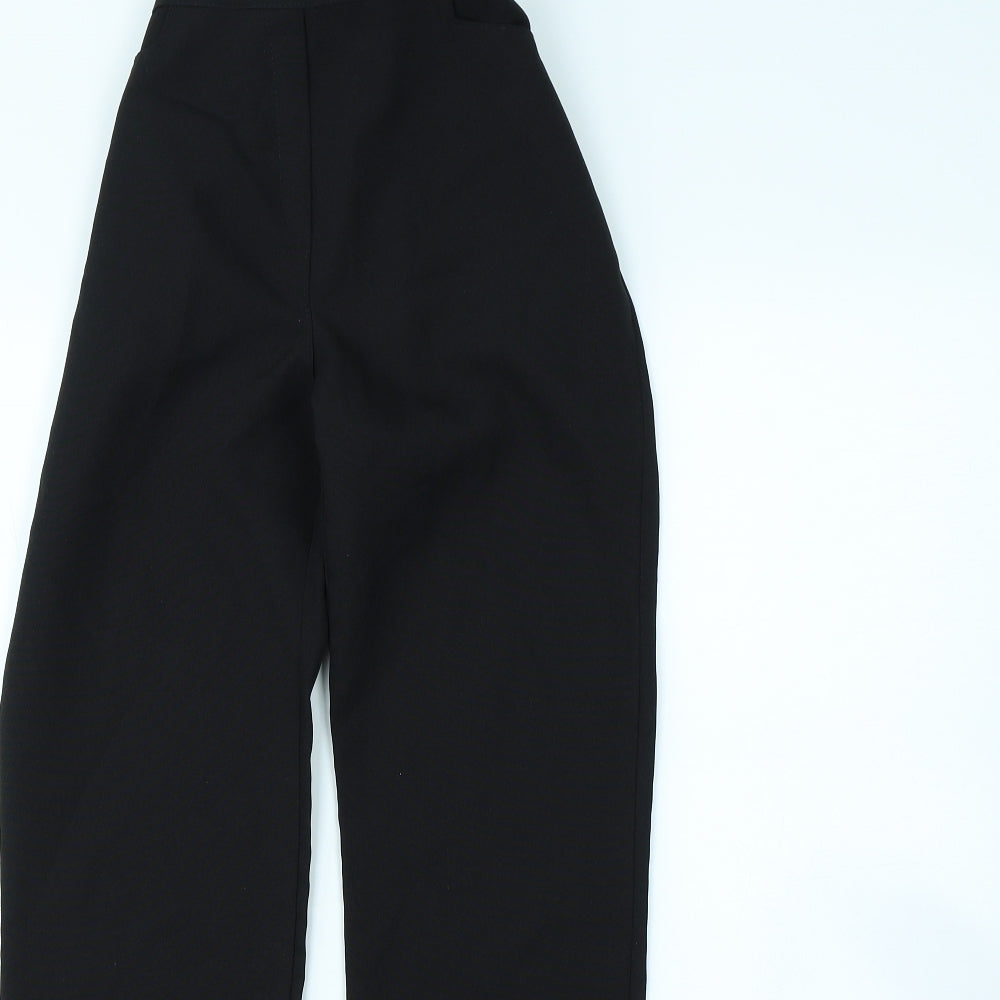 Preworn Boys Black   Dress Pants Trousers Size 12 Years