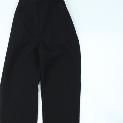 Preworn Boys Black   Dress Pants Trousers Size 12 Years