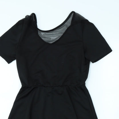 Glamorous Womens Black   Fit & Flare  Size 10