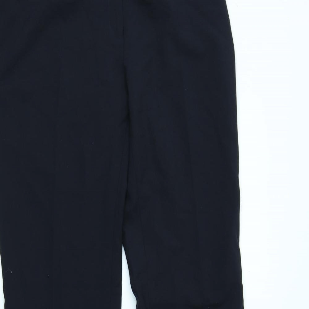 Womens UK Size 10 simon jersey Regular Fit  Blue Trousers