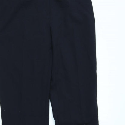 Womens UK Size 10 simon jersey Regular Fit  Blue Trousers
