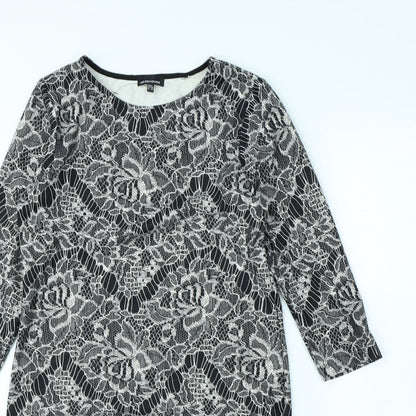 Warehouse Womens Black   Shift  Size 8