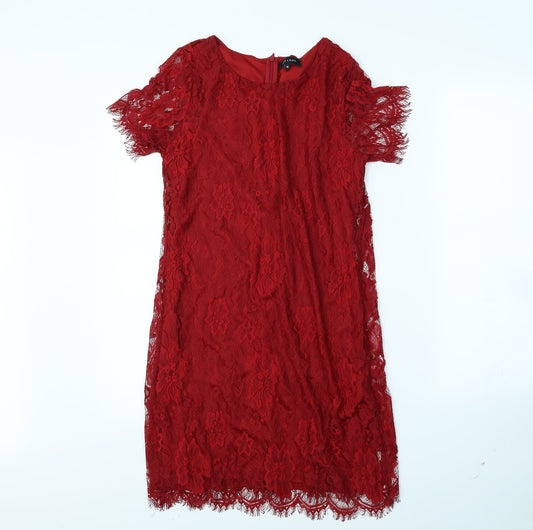 New Look Womens Red   Mini  Size 10