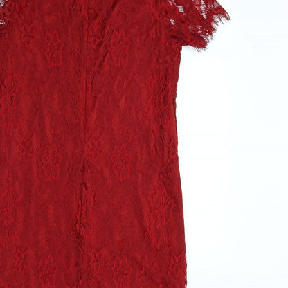New Look Womens Red   Mini  Size 10
