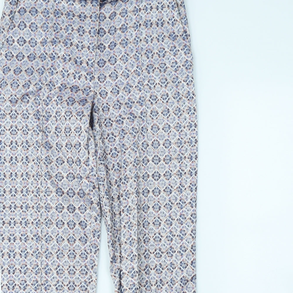 Womens UK Size 10 Topshop Regular Fit  Multicoloured Trousers