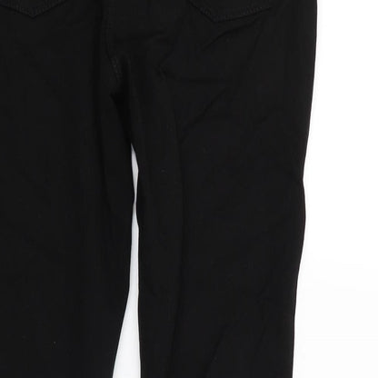 Womens UK Size 10 H&M Regular Fit  Black Trousers