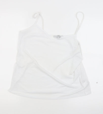 Womens UK Size 14 NEXT White Basic Tank