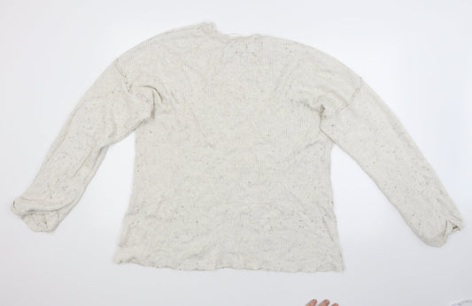 Primark Womens White   Pullover Jumper Size XL
