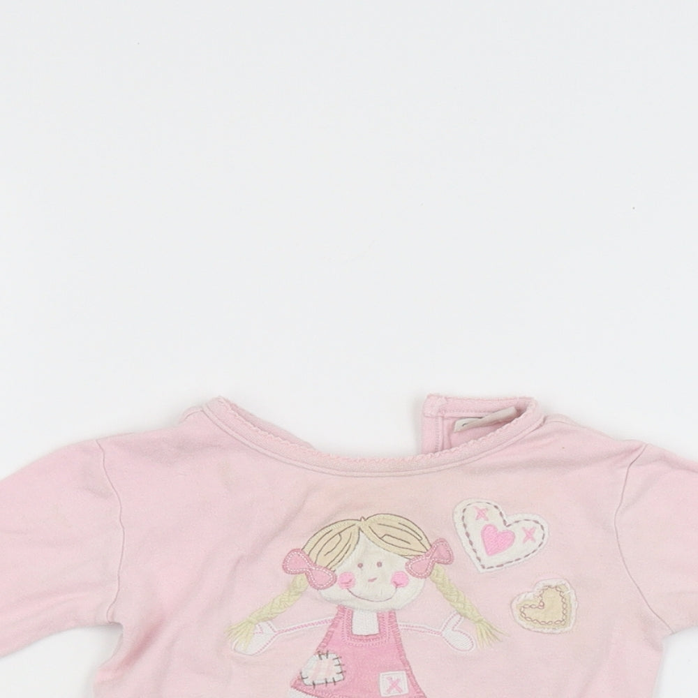 Cherokee Girls Pink   Basic T-Shirt   - MY LITTLE RAGDOLL