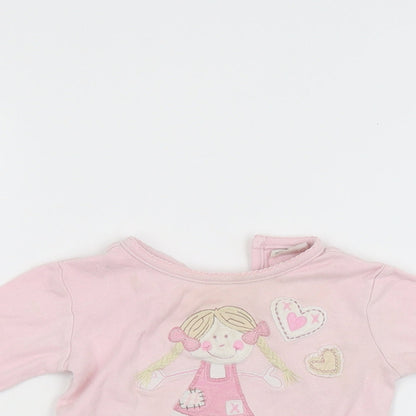 Cherokee Girls Pink   Basic T-Shirt   - MY LITTLE RAGDOLL