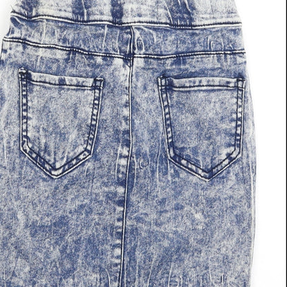 Womens UK Size 6 Denim Co Straight & Pencil  Skirt