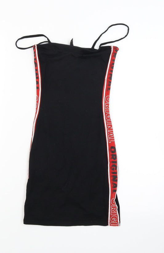 Divided Womens Black   Mermaid  Size 4