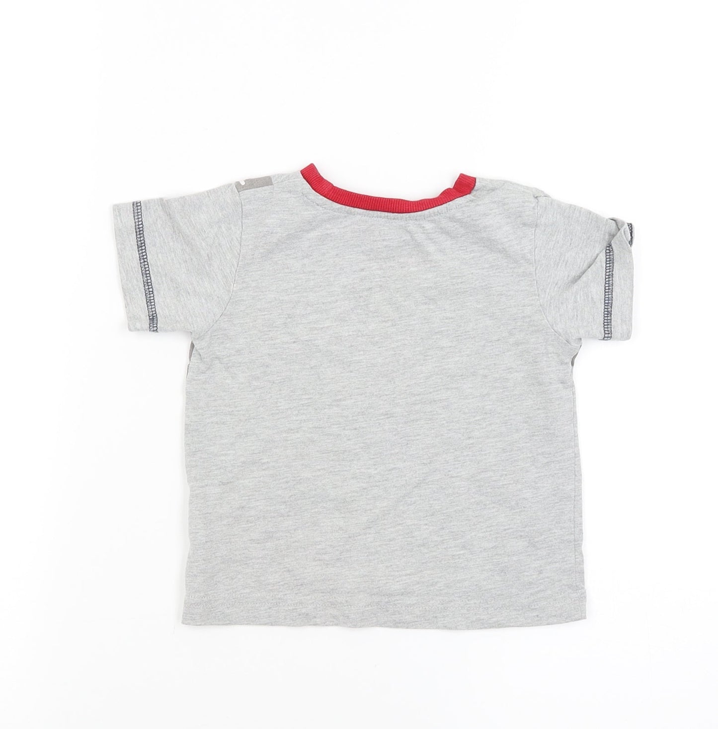 snooze Boys Grey   Basic T-Shirt Size 9-12 Months