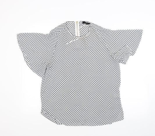 Atmosphere Womens White   Basic Blouse Size 12