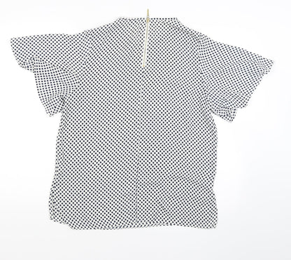 Atmosphere Womens White   Basic Blouse Size 12