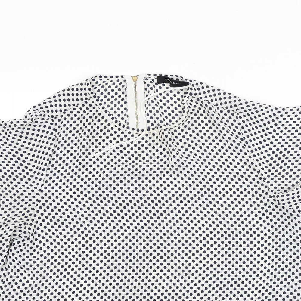Atmosphere Womens White   Basic Blouse Size 12