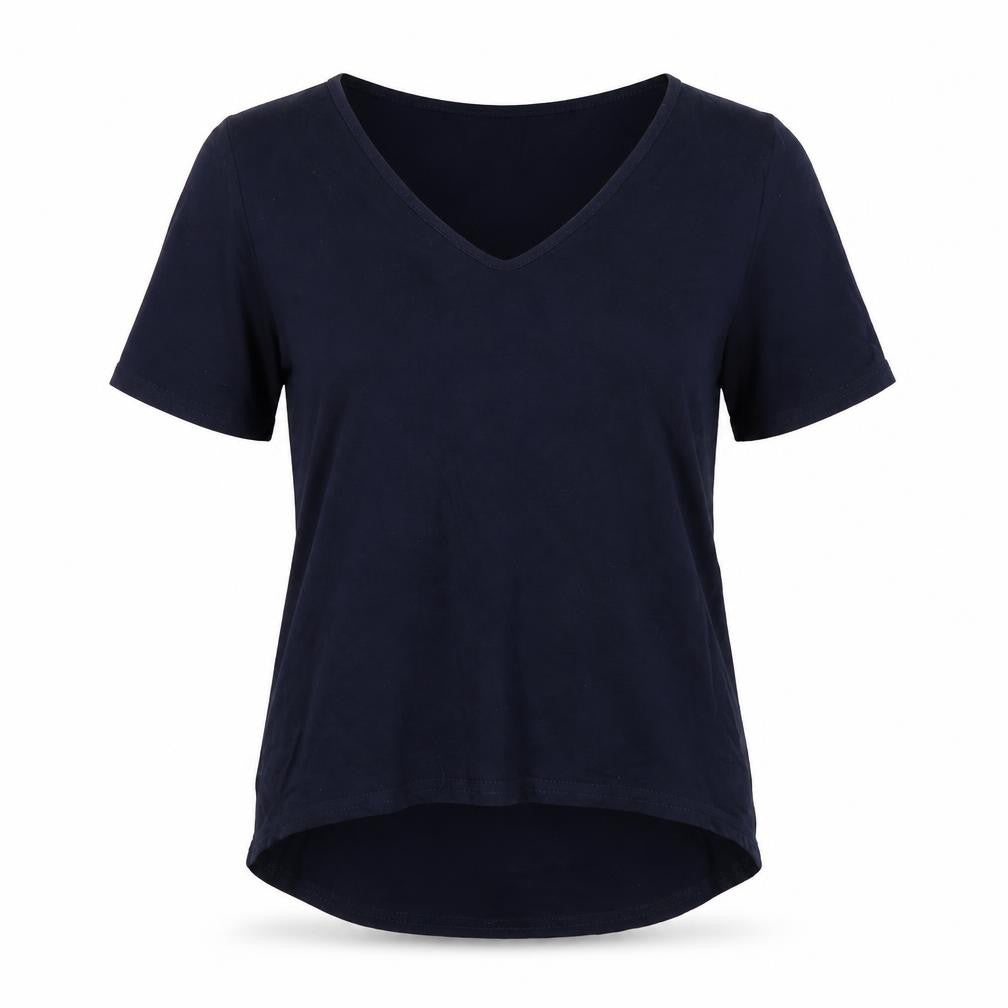 Womens UK Size 8 I SAW IT FIRST Blue Basic T-Shirt