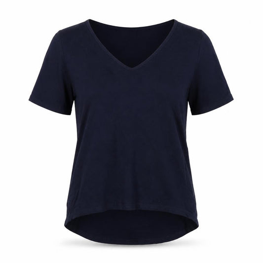 Womens UK Size 8 I SAW IT FIRST Blue Basic T-Shirt