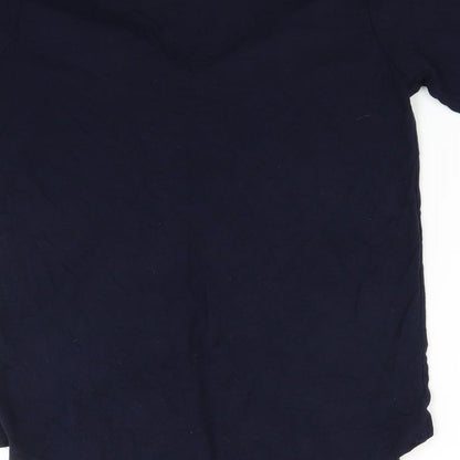 I SAW IT FIRST Womens Blue   Basic T-Shirt Size 8