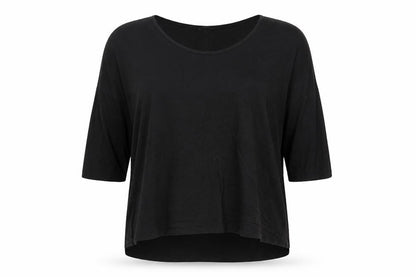 Womens UK Size XS H&M Black Basic Blouse