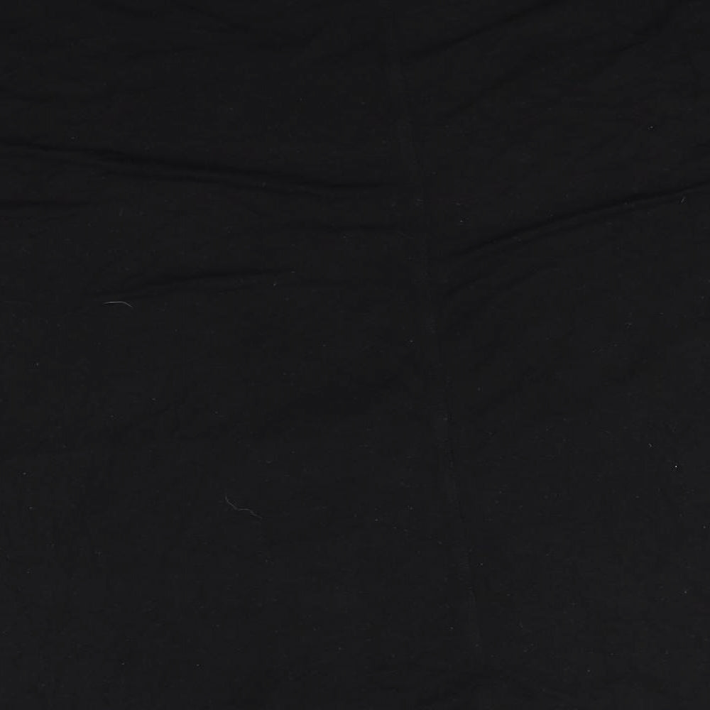 Womens UK Size XS H&M Black Basic Blouse