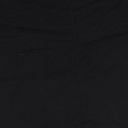 Womens UK Size XS H&M Black Basic Blouse