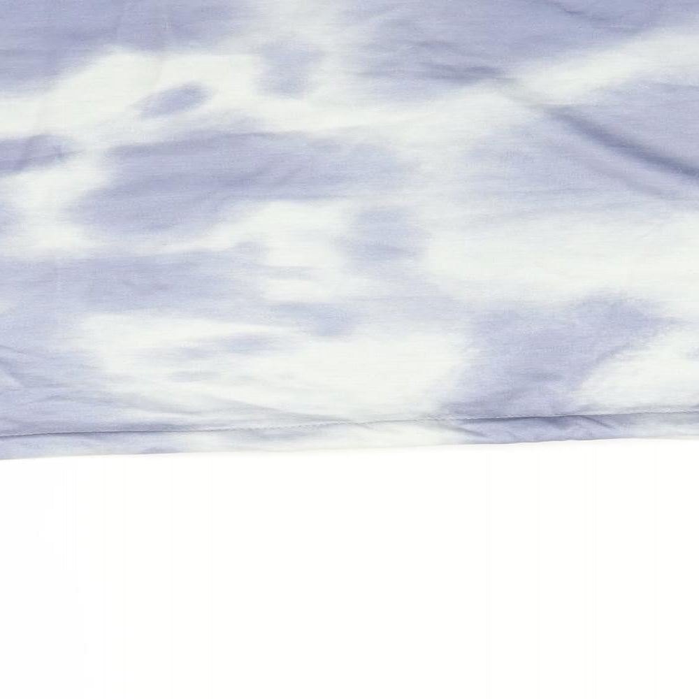 SheIn Womens Blue   Cropped Blouse Size S