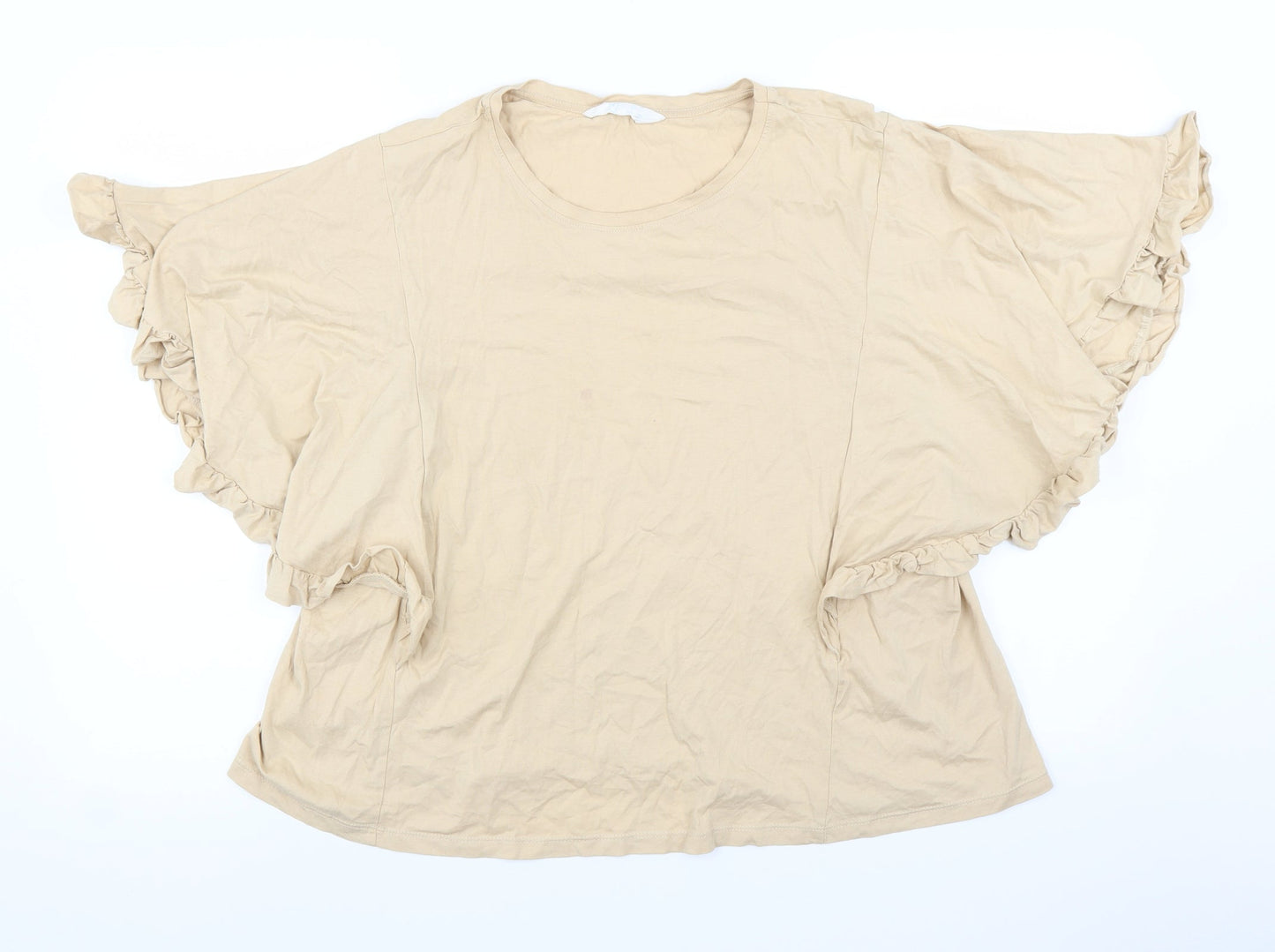 Primark Womens Beige   Basic Blouse Size L