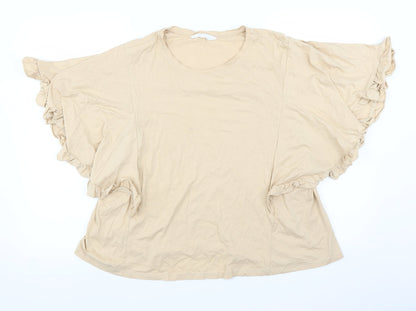 Primark Womens Beige   Basic Blouse Size L