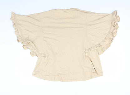 Primark Womens Beige   Basic Blouse Size L