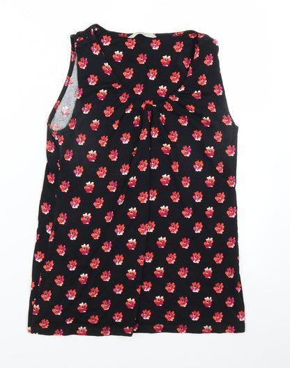 George Womens Black   Basic T-Shirt Size 10