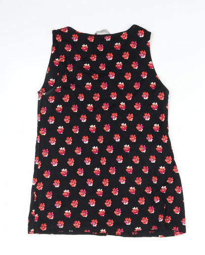 George Womens Black   Basic T-Shirt Size 10