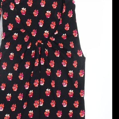 George Womens Black   Basic T-Shirt Size 10