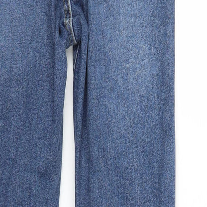 Topshop Womens Black  Denim Skinny Jeans Size 28 in L26 in