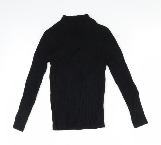 Primark Womens Black   Pullover Jumper Size S