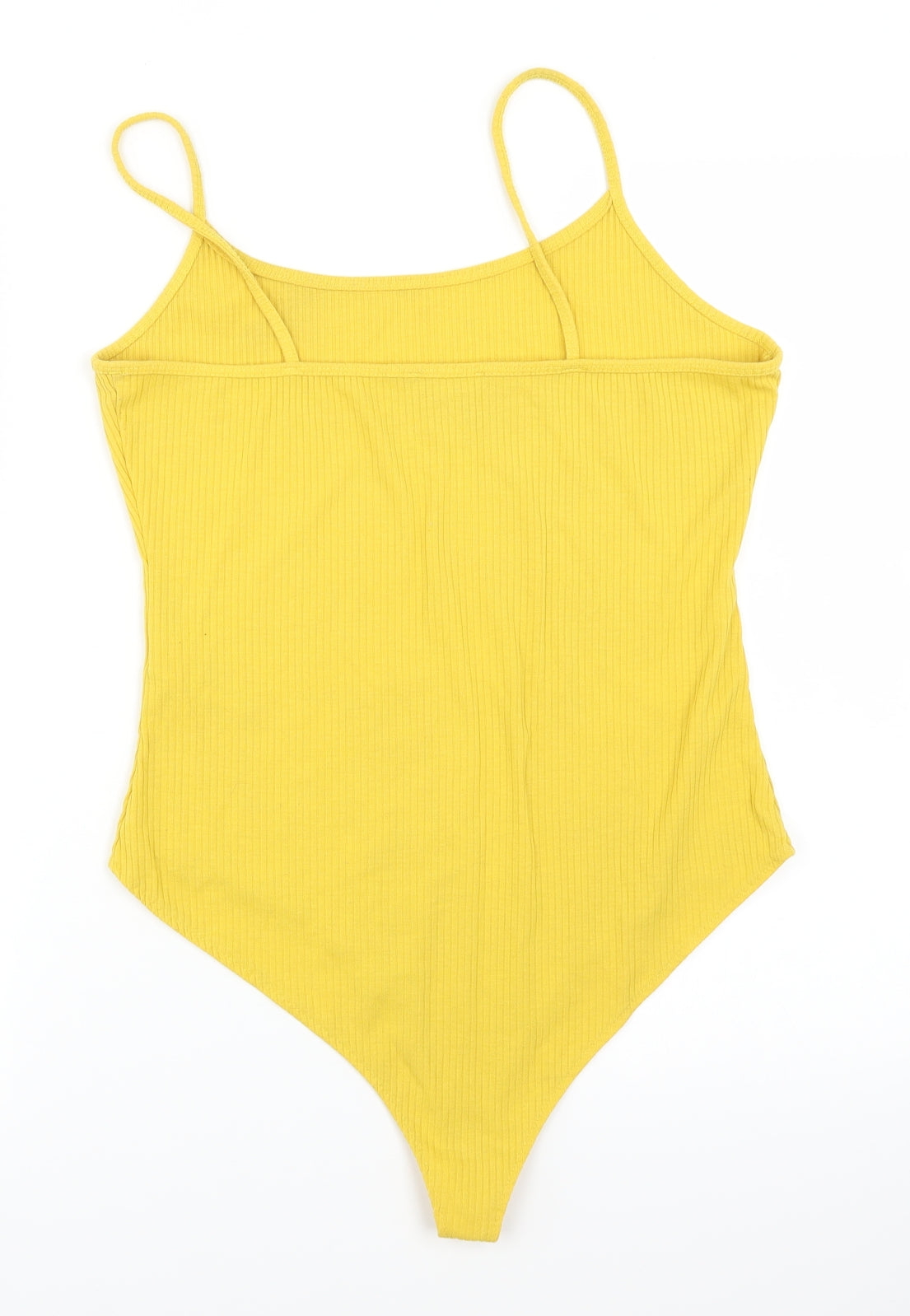 Primark Womens Yellow   Bodysuit One-Piece Size M