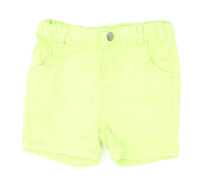 TISSAIA Baby Green  Denim Cropped Jeans Size 18-24 Months